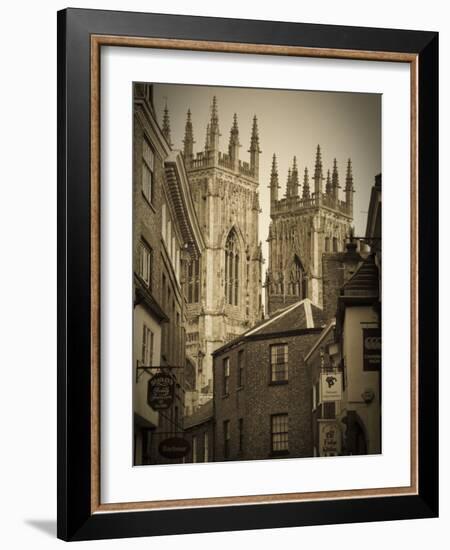 York Minster, Yorkshire, England, UK-Alan Copson-Framed Photographic Print