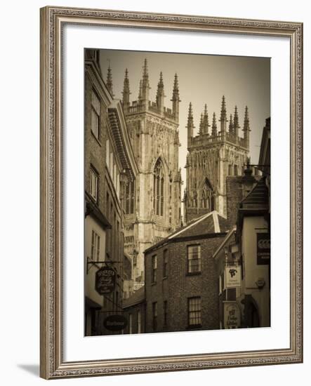York Minster, Yorkshire, England, UK-Alan Copson-Framed Photographic Print