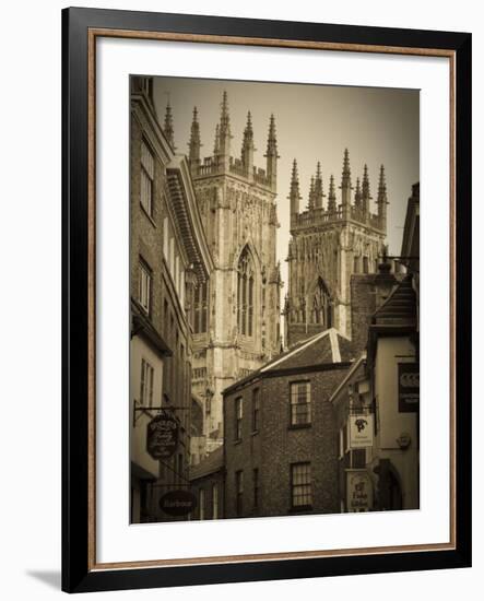 York Minster, Yorkshire, England, UK-Alan Copson-Framed Photographic Print