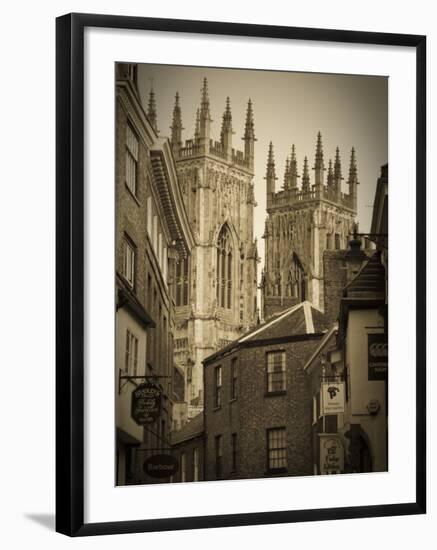 York Minster, Yorkshire, England, UK-Alan Copson-Framed Photographic Print