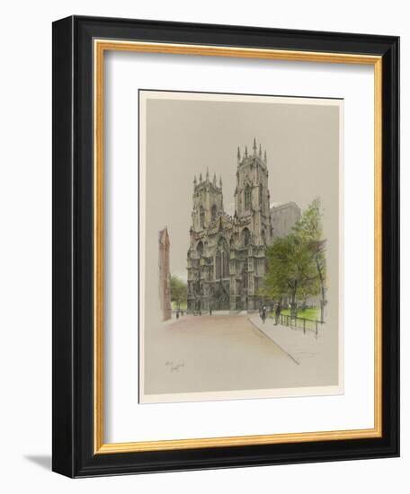 York Minster Yorkshire-Cecil Aldin-Framed Photographic Print