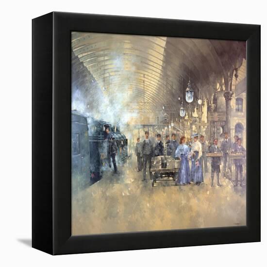 York Railway Station-Peter Miller-Framed Premier Image Canvas