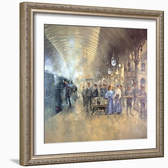 York Railway Station-Peter Miller-Framed Giclee Print