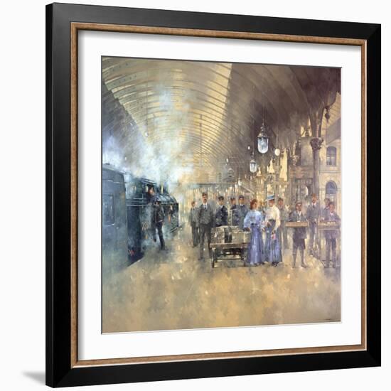 York Railway Station-Peter Miller-Framed Giclee Print