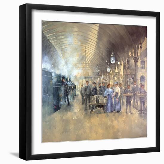 York Railway Station-Peter Miller-Framed Giclee Print