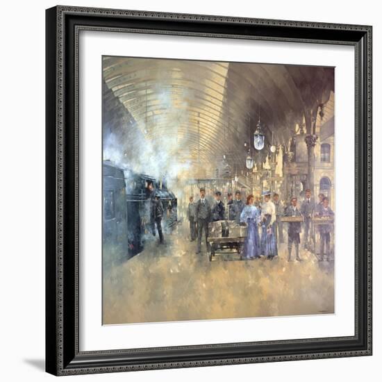 York Railway Station-Peter Miller-Framed Giclee Print