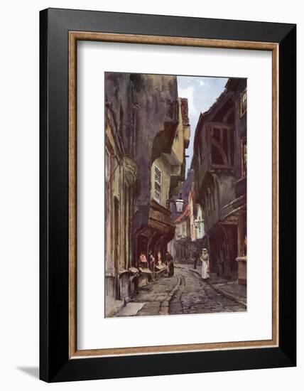 York Shambles-Ernest W Haslehust-Framed Photographic Print