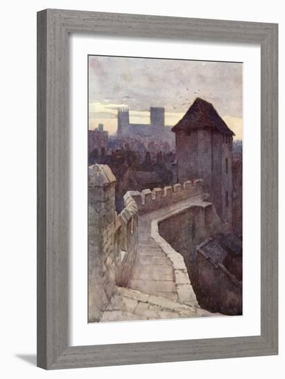 York Walls-Ernest W Haslehust-Framed Art Print