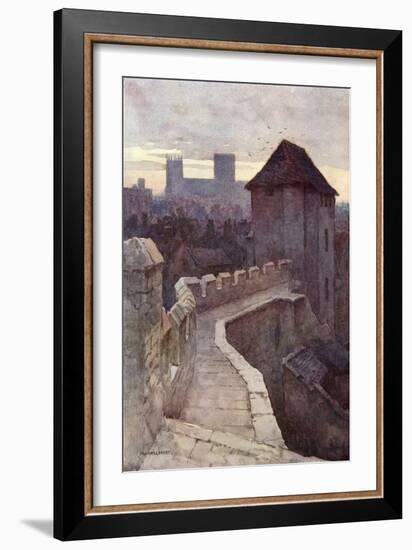 York Walls-Ernest W Haslehust-Framed Art Print