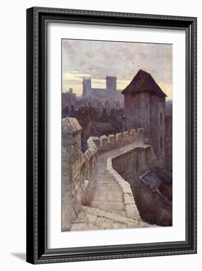 York Walls-Ernest W Haslehust-Framed Art Print