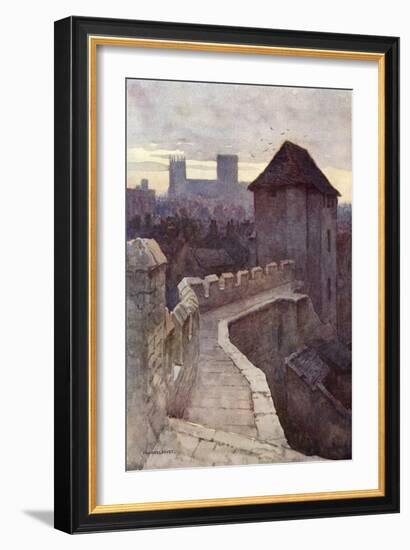 York Walls-Ernest W Haslehust-Framed Art Print