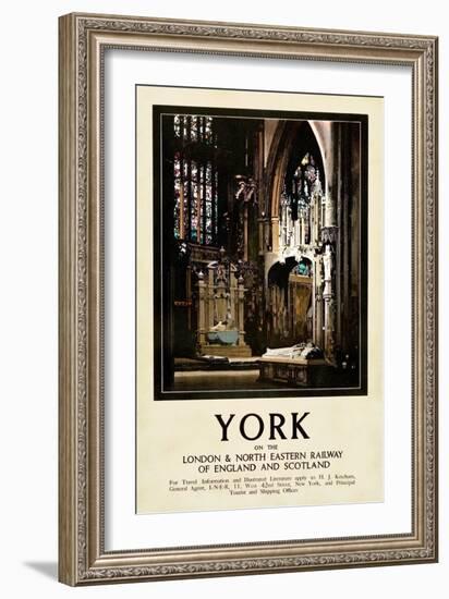 York-Fred Taylor-Framed Art Print