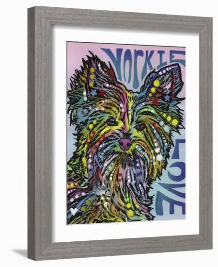 Yorkie Luv-Dean Russo-Framed Giclee Print