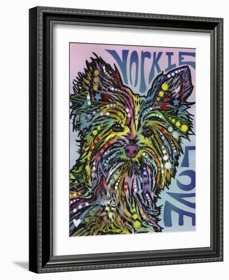 Yorkie Luv-Dean Russo-Framed Giclee Print