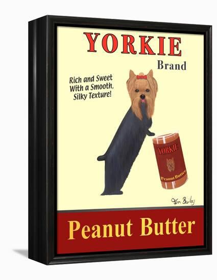 Yorkie Peanut Butter-Ken Bailey-Framed Premier Image Canvas