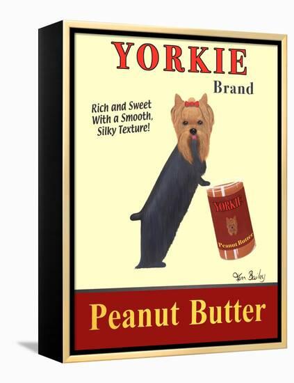 Yorkie Peanut Butter-Ken Bailey-Framed Premier Image Canvas