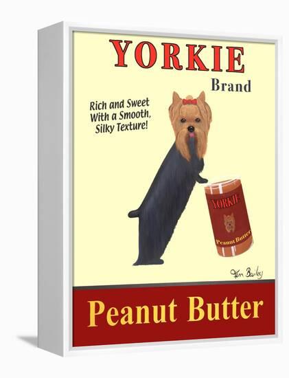 Yorkie Peanut Butter-Ken Bailey-Framed Premier Image Canvas