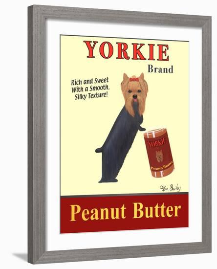 Yorkie Peanut Butter-Ken Bailey-Framed Premium Giclee Print