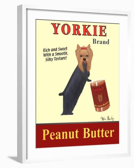 Yorkie Peanut Butter-Ken Bailey-Framed Premium Giclee Print