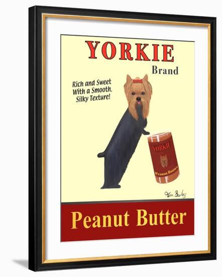 Yorkie Peanut Butter-Ken Bailey-Framed Premium Giclee Print