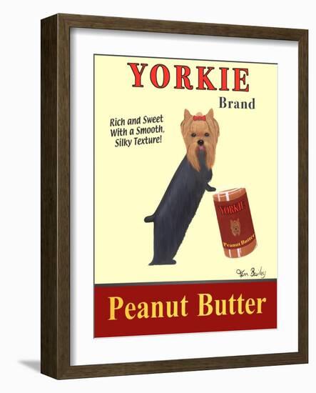 Yorkie Peanut Butter-Ken Bailey-Framed Giclee Print