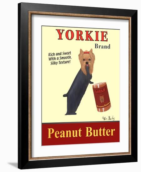 Yorkie Peanut Butter-Ken Bailey-Framed Giclee Print