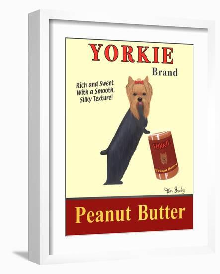 Yorkie Peanut Butter-Ken Bailey-Framed Giclee Print