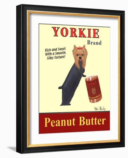 Yorkie Peanut Butter-Ken Bailey-Framed Giclee Print