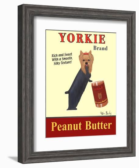 Yorkie Peanut Butter-Ken Bailey-Framed Giclee Print