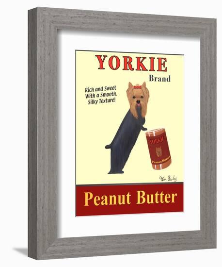 Yorkie Peanut Butter-Ken Bailey-Framed Giclee Print