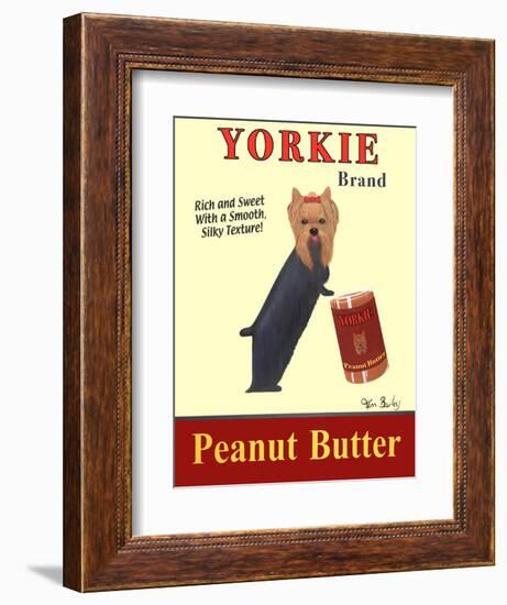 Yorkie Peanut Butter-Ken Bailey-Framed Giclee Print