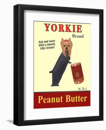 Yorkie Peanut Butter-Ken Bailey-Framed Giclee Print