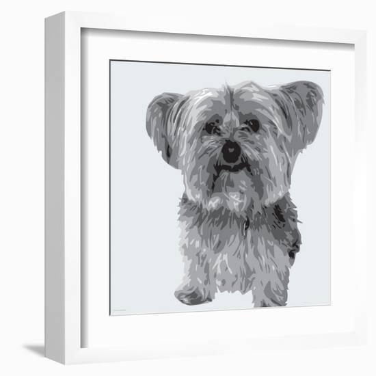 Yorkie-Emily Burrowes-Framed Art Print