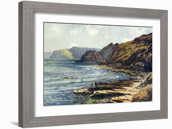 Yorkshire Coast-Ernest W Haslehust-Framed Art Print