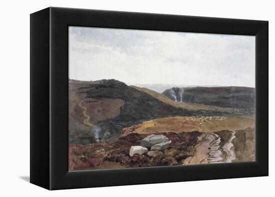 Yorkshire Fells, C.1840-Peter De Wint-Framed Premier Image Canvas