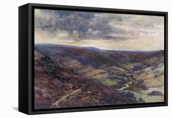 Yorkshire Moors-Ernest W Haslehust-Framed Stretched Canvas