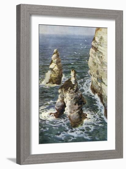 Yorkshire Rocks-Ernest W Haslehust-Framed Art Print