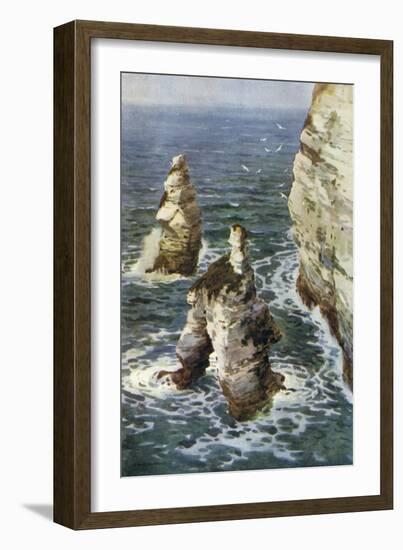 Yorkshire Rocks-Ernest W Haslehust-Framed Art Print