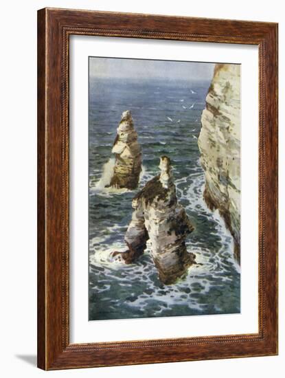 Yorkshire Rocks-Ernest W Haslehust-Framed Art Print