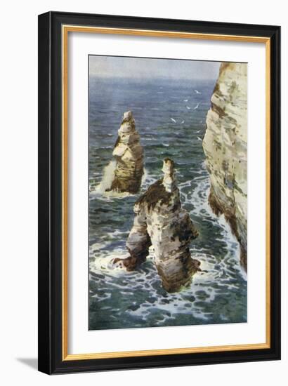 Yorkshire Rocks-Ernest W Haslehust-Framed Art Print