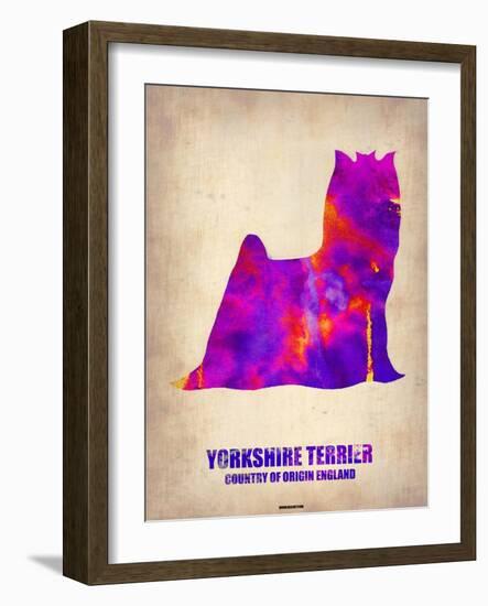 Yorkshire Terrier Poster-NaxArt-Framed Art Print