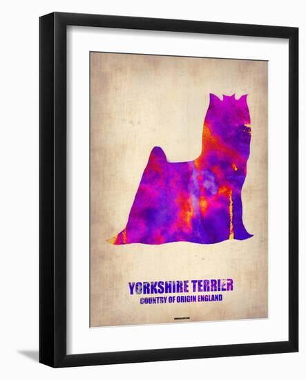 Yorkshire Terrier Poster-NaxArt-Framed Art Print