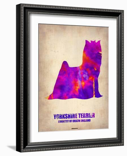 Yorkshire Terrier Poster-NaxArt-Framed Art Print