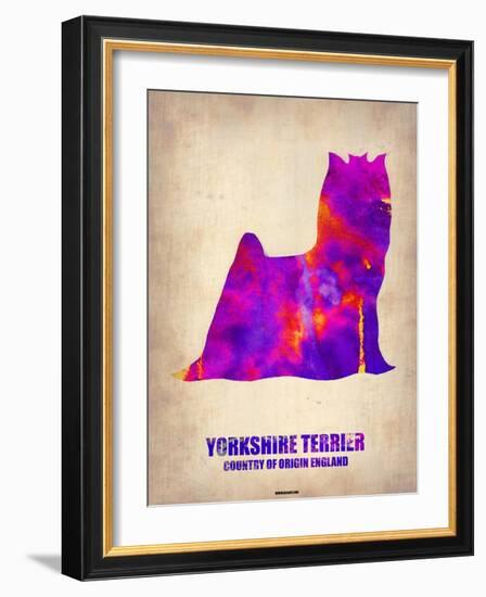 Yorkshire Terrier Poster-NaxArt-Framed Art Print