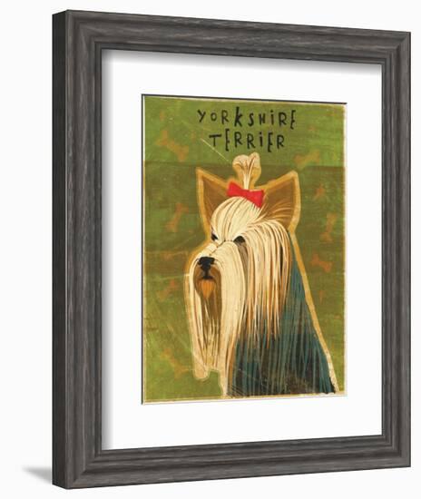 Yorkshire Terrier-John Golden-Framed Art Print