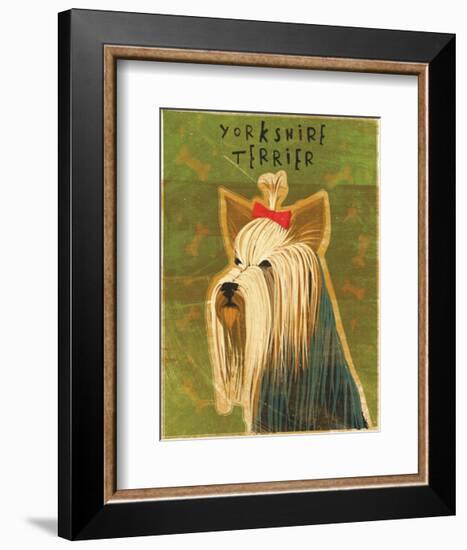 Yorkshire Terrier-John Golden-Framed Art Print