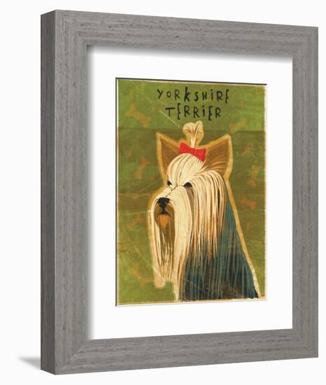 Yorkshire Terrier-John Golden-Framed Art Print