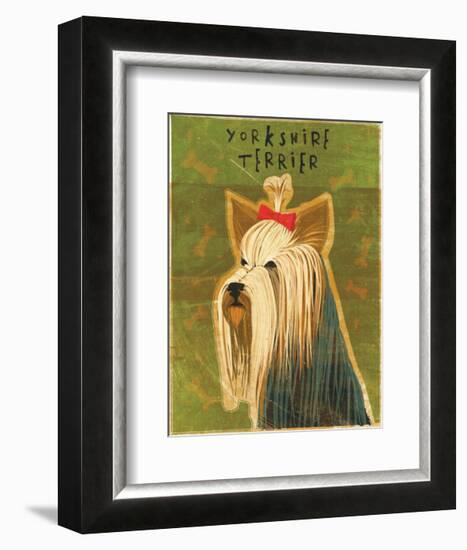 Yorkshire Terrier-John Golden-Framed Art Print