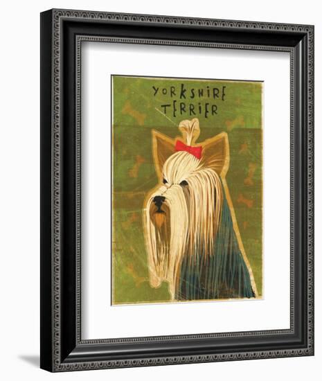 Yorkshire Terrier-John Golden-Framed Art Print