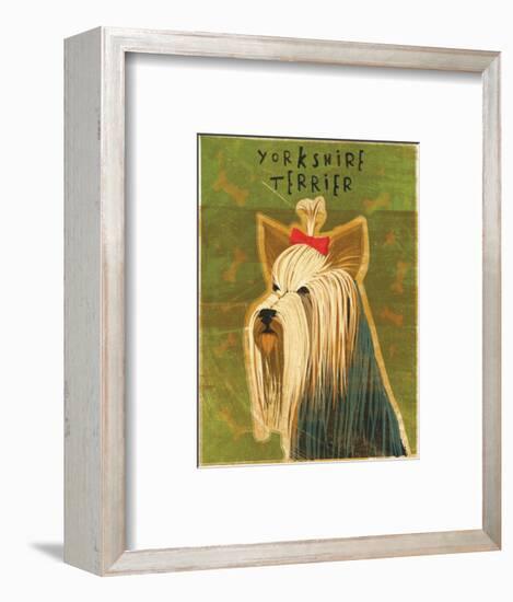 Yorkshire Terrier-John Golden-Framed Art Print